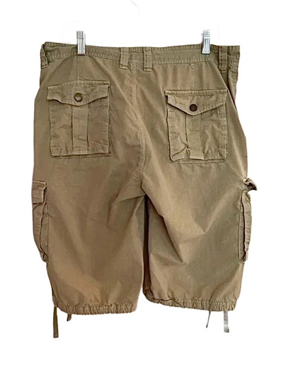 CARGO SHORTS ~ Men’s cargo utility zipper fly cotton shorts w/pockets size 32